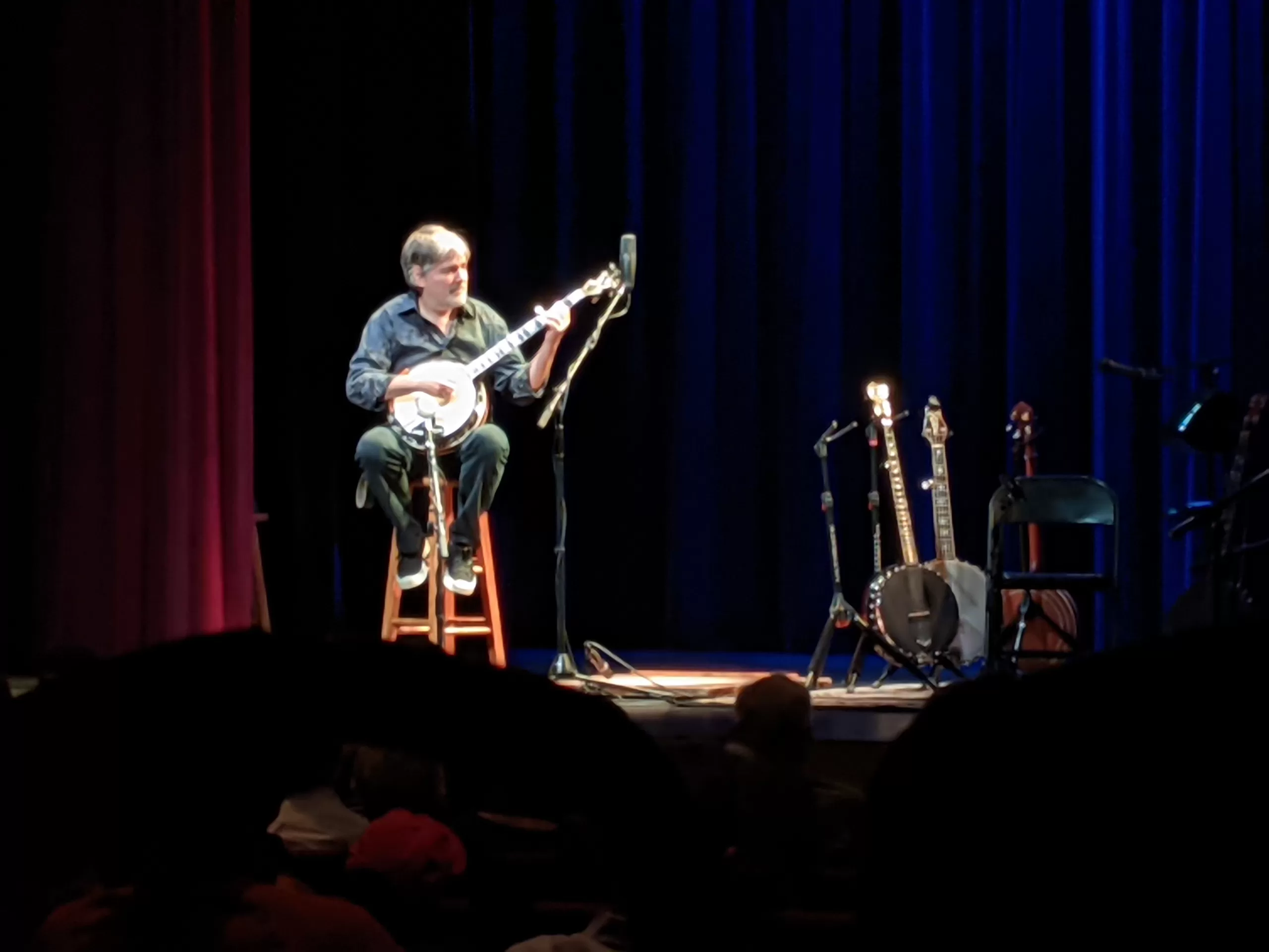Bela Fleck - Playing at the Buskirk Chumley Theater in Bloomington, Indiana on Friday, October 29, 2021