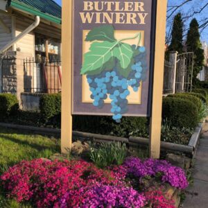 Butler Winery Downtown Sign