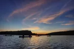Sunset kayak tour on Lake Monroe