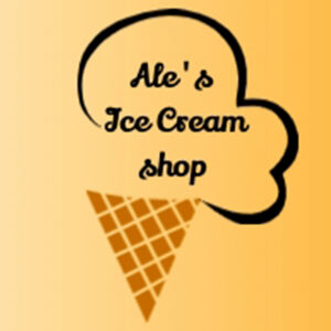 Ales Ice Cream Shop logo