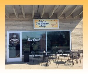 Ales Ice Cream Shop in Bloomington, Indiana