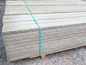 Bundled Indiana Limestone window sills