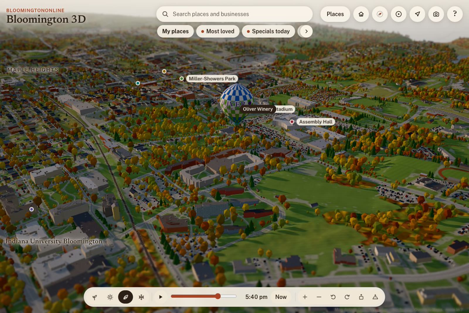 A New Look for Every Business Page, Balloons Over the Map, and an Obituaries Page