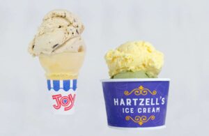 Hartzells Ice Cream in Bloomington, Indiana