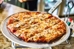 Mother Bear's Pizza in Bloomington, Indiana