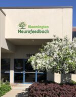 Bloomington Neurofeedback office entrance on South Liberty Drive
