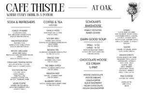 Oak Cafe Thistle in Bloomington, Indiana